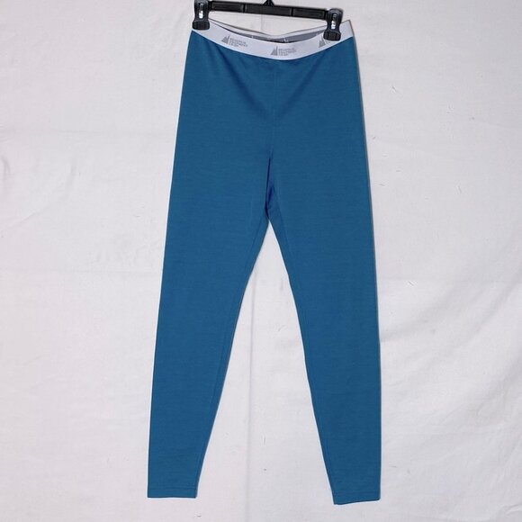 Mec Mountain Equipment Co-Op Blue Green Long Johns M - Picture 1 of 14